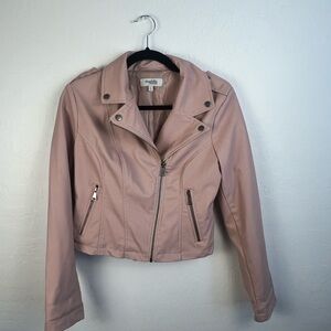 Charlotte Russe Vegan Leather Jacket